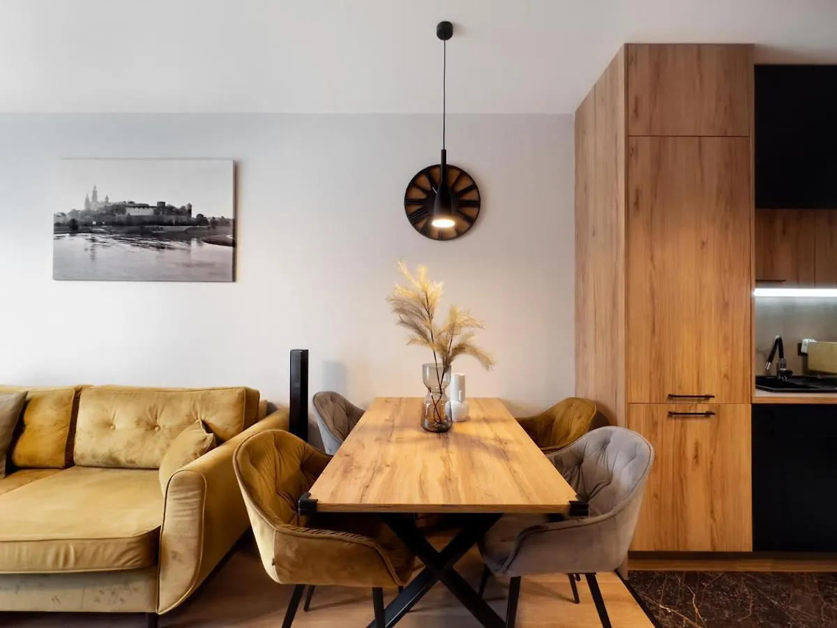 Apartament Z Duzym Tarasem W Centrum Krakowa Lägenhet