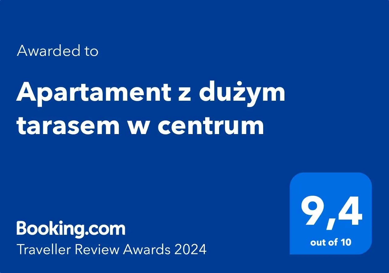 Apartament Z Duzym Tarasem W Centrum Krakowa